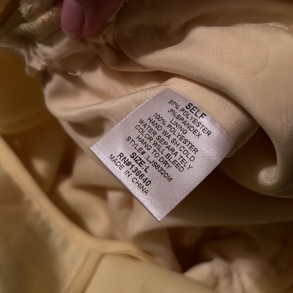 ‎Lulus large yellow romper - Picture 8 of 9